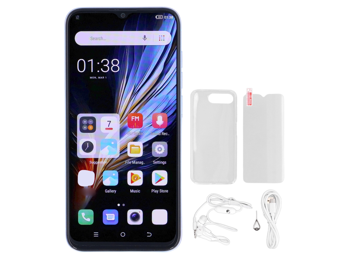 Laxiscreed Smartphone 6.3 Polegadas Com Processador Quad-core E Dual-sim