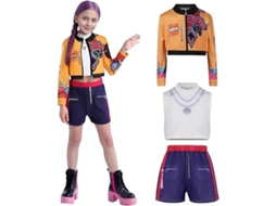 Disfraz De Cazador Niñas Nuevo (talla 140) Disfraz De Cazador Para Niñas, 3 Piezas Costume Anime Cosplay, Cosplay Disfraz Para Niños, Para Cosplay,