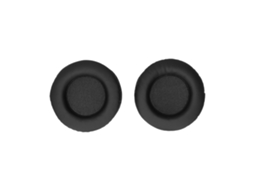 Protetores de fone de ouvido Lurelia para Fyz Listeners de 90 a 105 mm, em couro sintético e espuma viscoelástica, pretos, 105 mm.