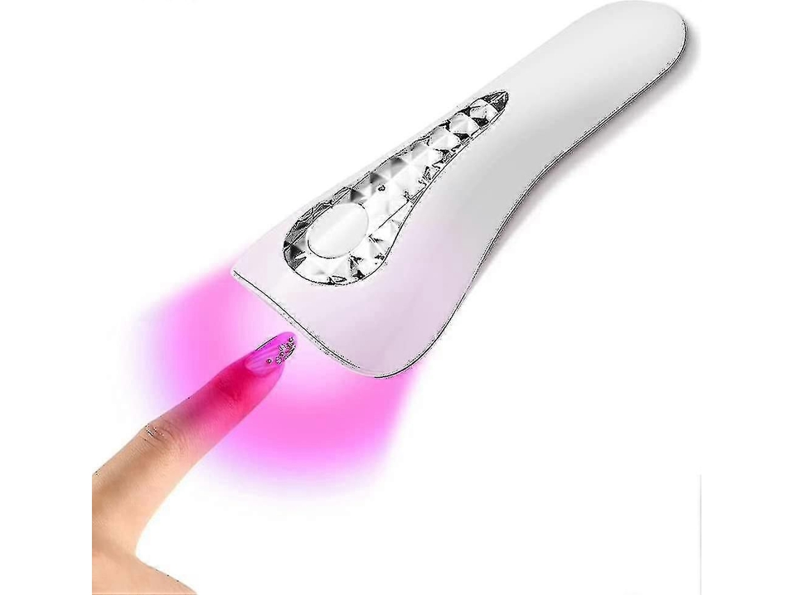 Lâmpada de Unha Led Portátil, Mini Wireless Uv Nail Light Rechargable Portable Dryer Polish Curing Lamp Fas T dry, Dolphin Shape Dr GOKOCO