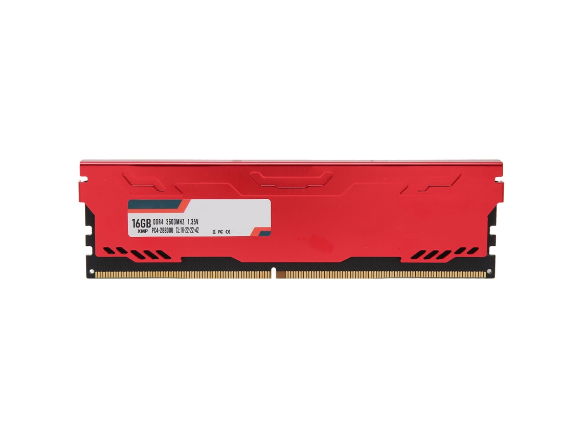 Módulo De Memória Desktop Ddr4 Xmp 3600mhz 16gb Pc4 28800u Ram De Liga De Alumínio