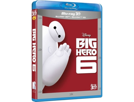Blu-Ray Big Hero 6 (Disney - Edição em Espanhol)