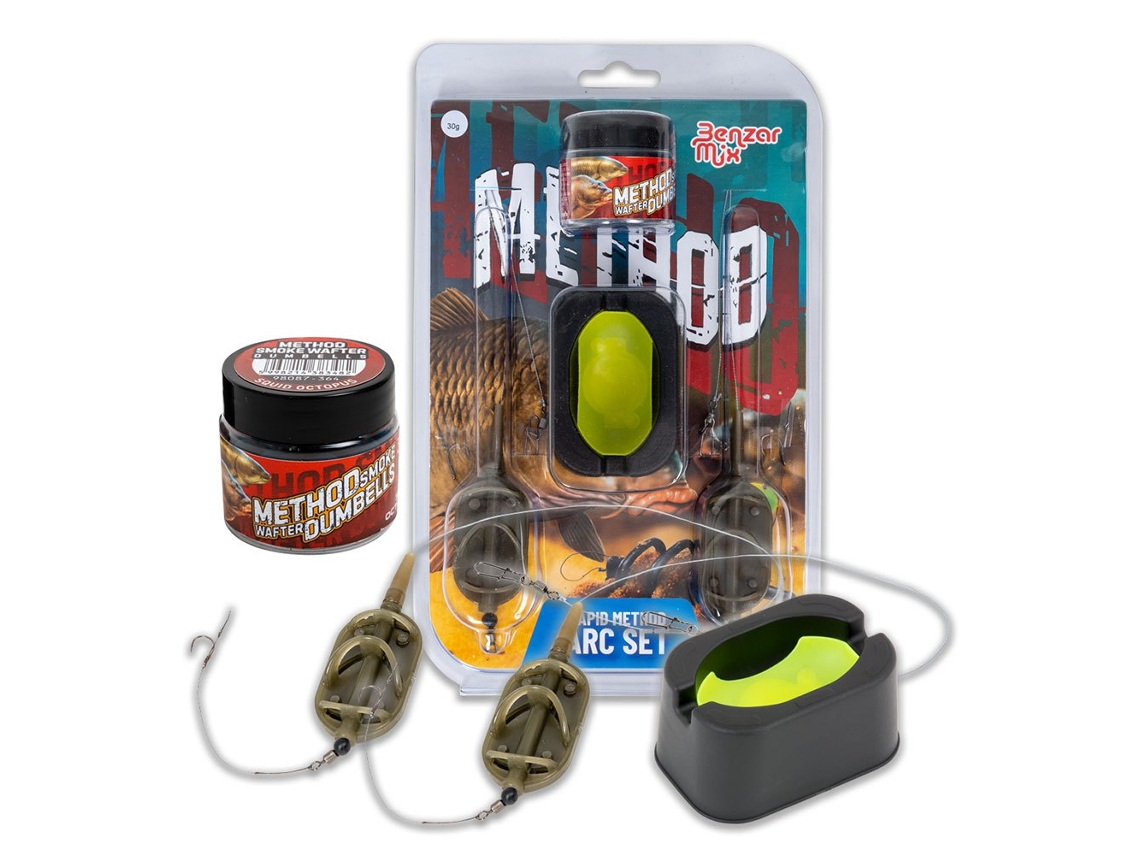 Conjunto de Alimentador Mix Rapid Method Arc Transparente 50 Gbenzar Mix