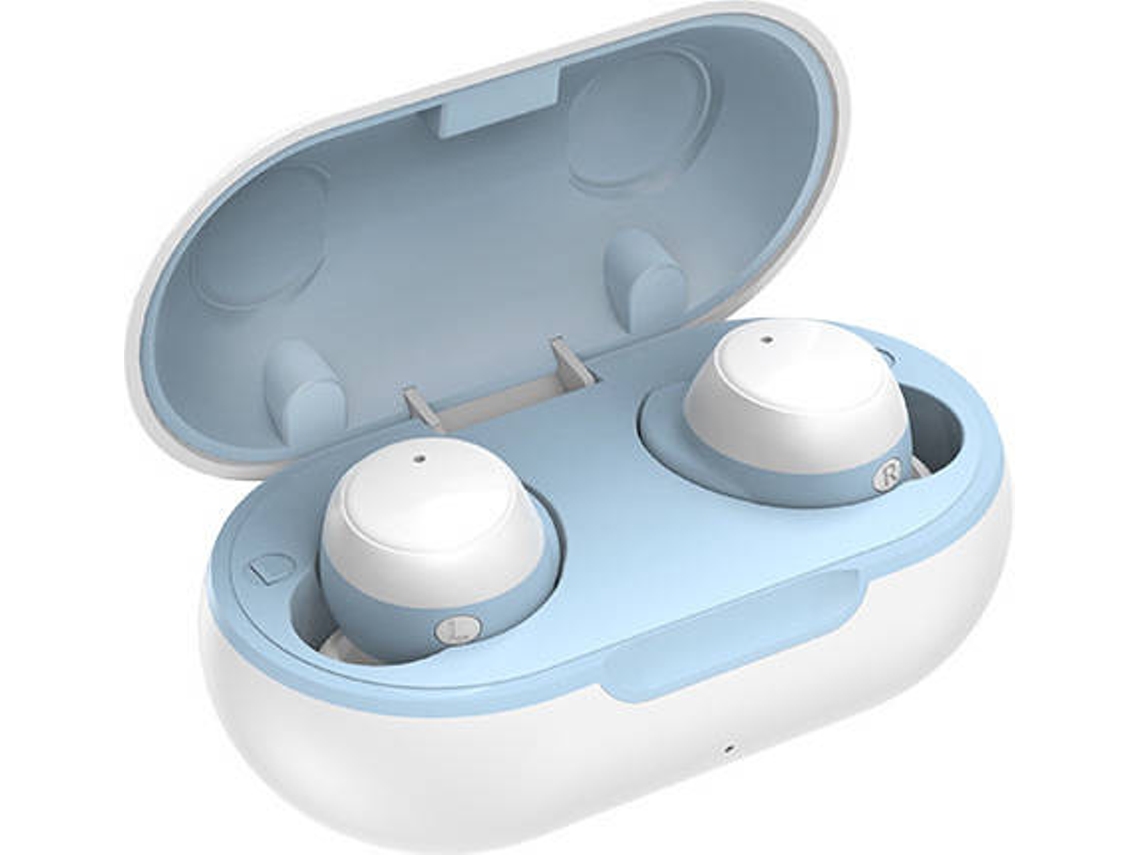 Auriculares Bluetooth True Wireless LOVEBABYLY TWS-22 (In Ear - Microfone - Noise Cancelling - Branco)