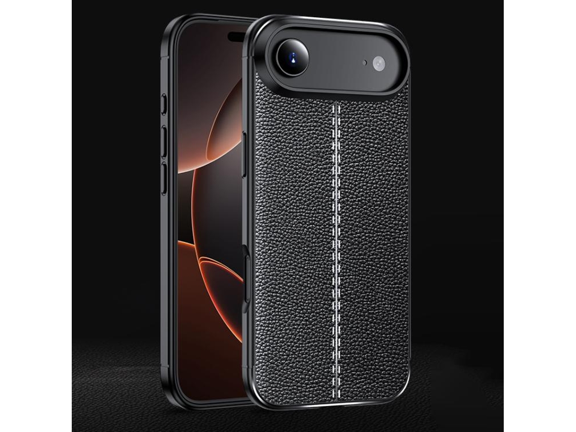 Capa Para Iphone 17 Air - Textura De Lichia, Tpu À Prova De Choque