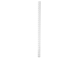 Perfis quadrados de alumínio de 8x8x232mm, acessórios para robôs, 29 furos, 3106-0029-0232