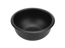 Bacia De Barbear Para Homem Com Espuma, Bacia De Sabonete De Barbear Portátil Espessada Em Ferroaleio Preto