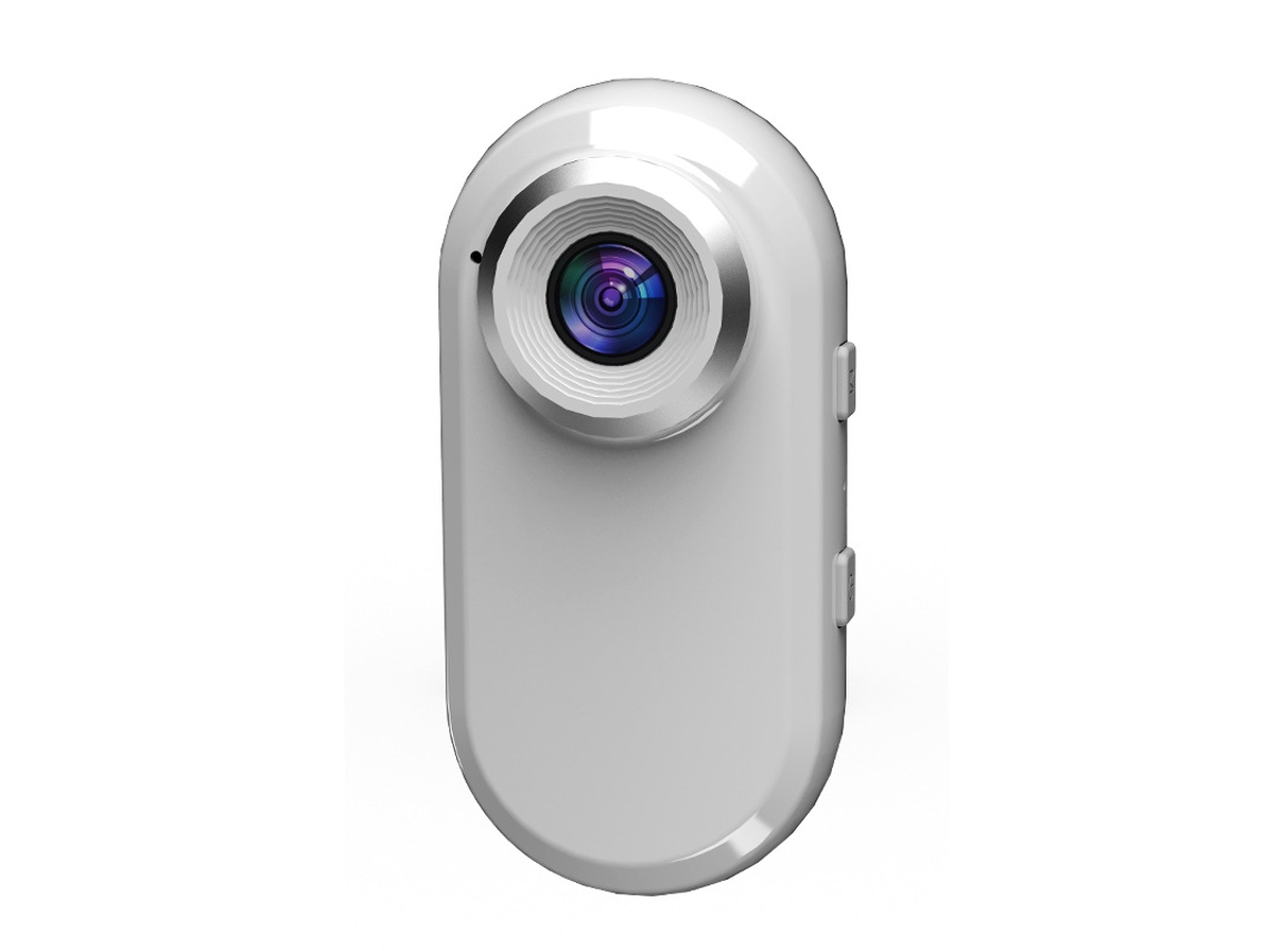 Câmara Digital Clip Magnético 1080p Anti Vibração Lente 120° para Ciclismo Vlogging com Cartão 32gb Portátil Exterior Viagem Compacta STELASPLEN