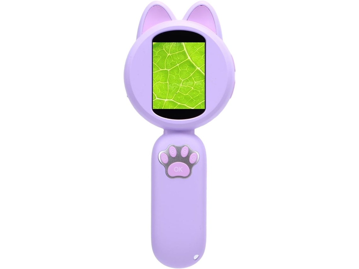Lupa Eletrônica Portátil Microscópio Digital Com Tela Colorida De 2 Polegadas