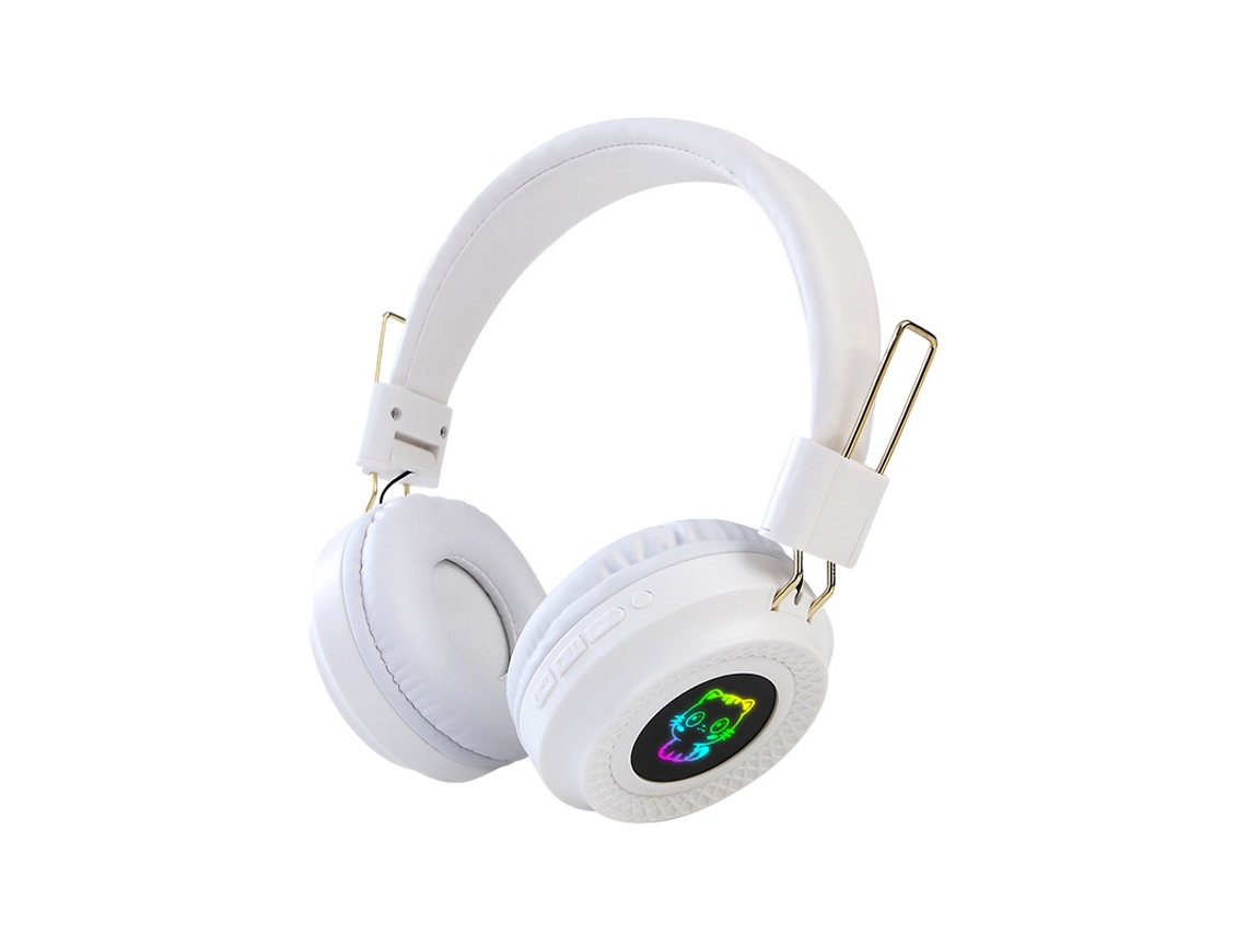 Auscultadores Bluetooth TRUMSEN Pt01 Over Ear Branco