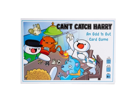 Jogo de Cartas BREAKING GAMES Cant Catch Harry Idade Mínima Recomendada: 6 anos)