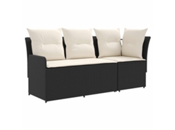 Maison Exclusive - 2 Unid. Sofá De Braços Para Jardim Com Sofá De Canto