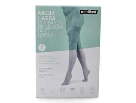 Meias de Descanso MEDILAST Larga Bege Blonda C.N. (Par)  S