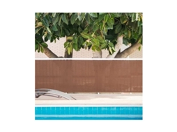 Tela de sombreamento 2x50 M | Ocultação e privacidade para seu terraço ou jardim | Tela de ocultação marrom 90 G/m² | Ocultação 90 Suinga