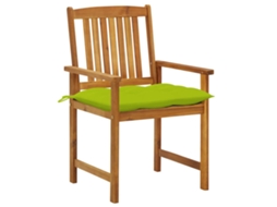 Maison Exclusive - Cadeiras De Jardim Com Almofadões 8 Pcs Acácia Maciça