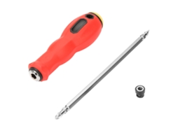 Yuru driver de Parafuso Magnético 6*150mm Dual use Fenda/cruz Ferramenta de Mão Leve Resistente