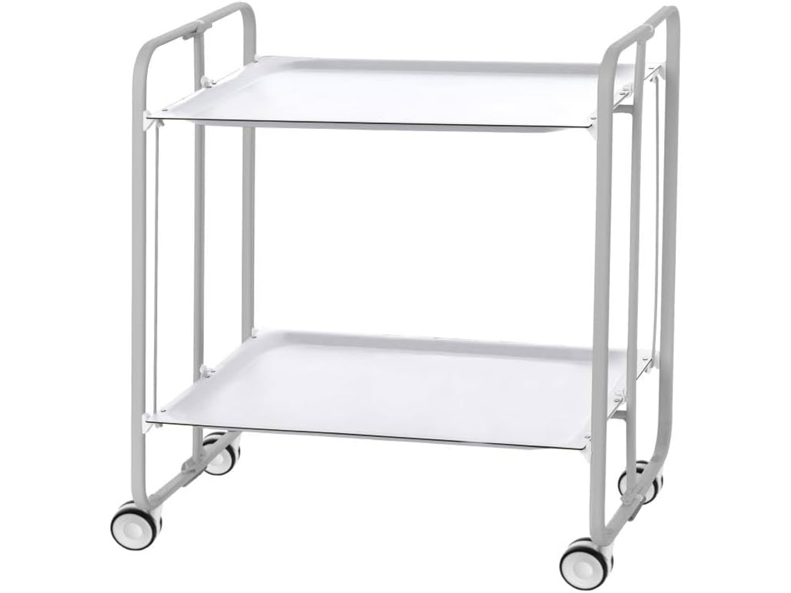 Mesa De Rodas Dho Dobrável Com Chassi De Aço Cinzento