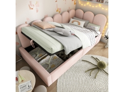 Sofá Cama BTFORUS com Arrumação Hidráulica 90x190 cm