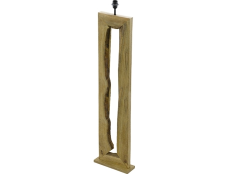 Candeeiro de Chão  Ribadeo Madeira (Castanho - E27 - 1 x 60 W - Madeira)