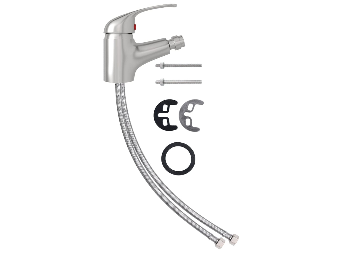 Faucet, Faucets Vidaxl Prateado Metal (n/a)