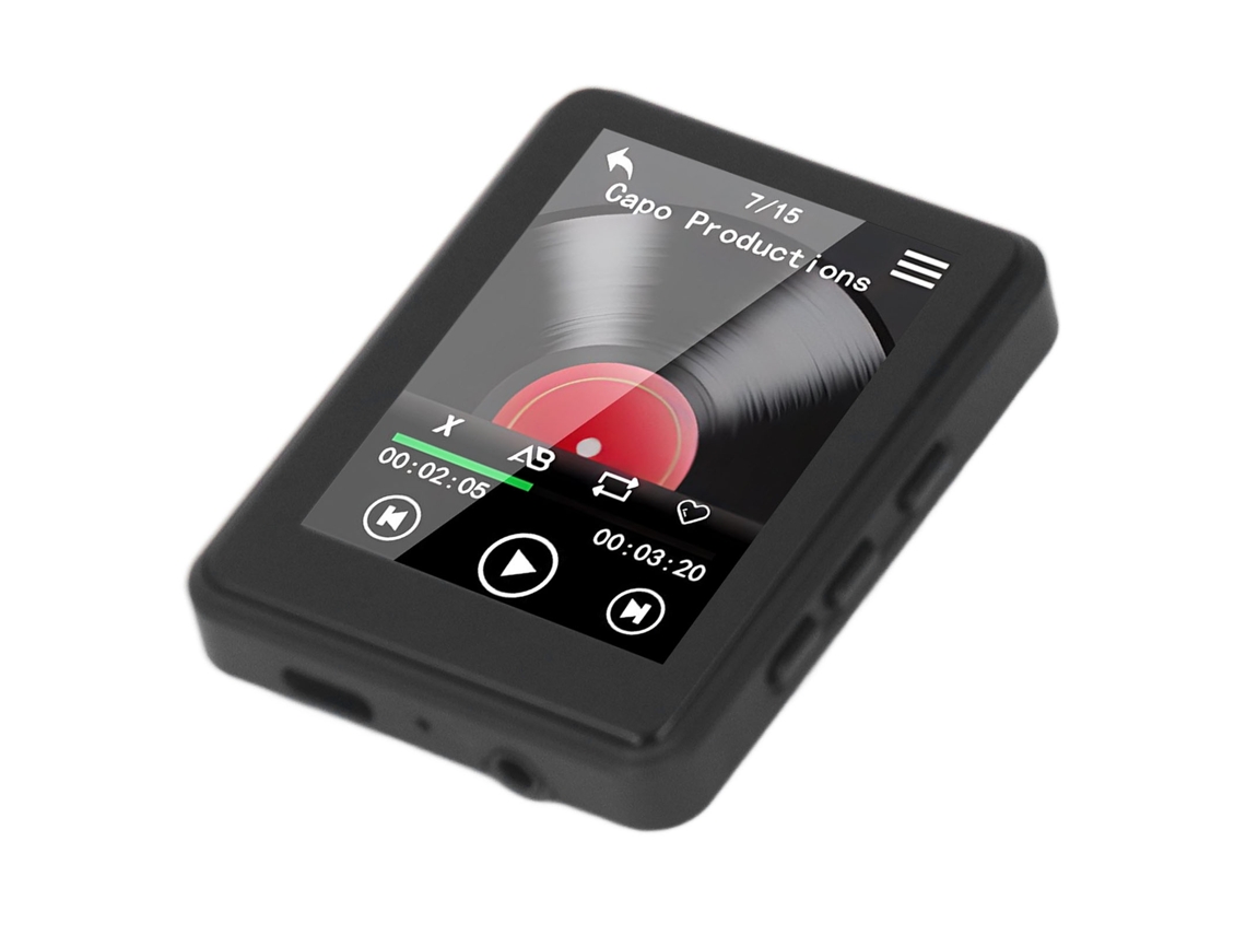 Leitor Mp3/mp4 Yizhood T7 2.4inch Sem Cartão De Memória (preto)