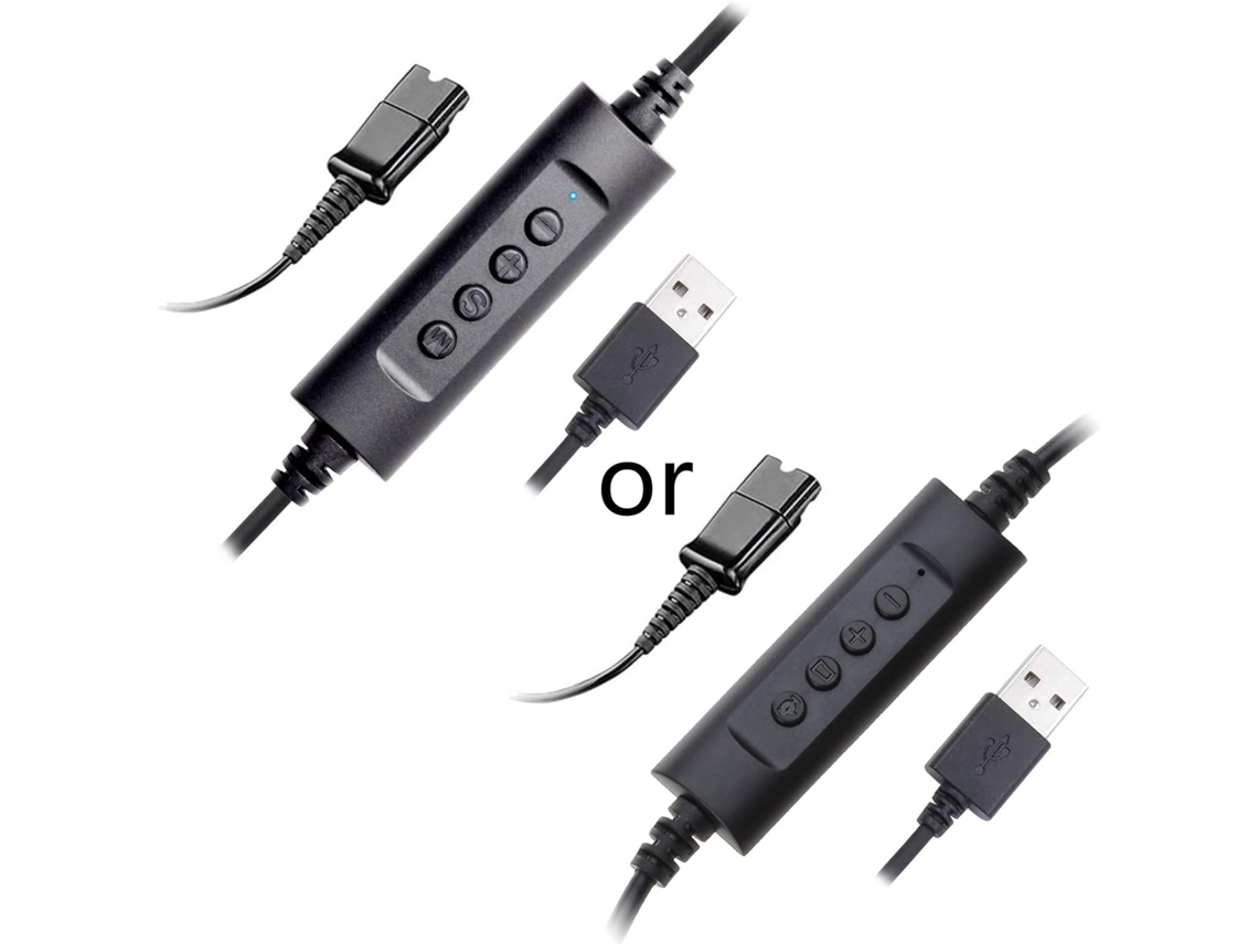 Cabo Adaptador Usb De Desconexão Rápida Para Call Centers E
