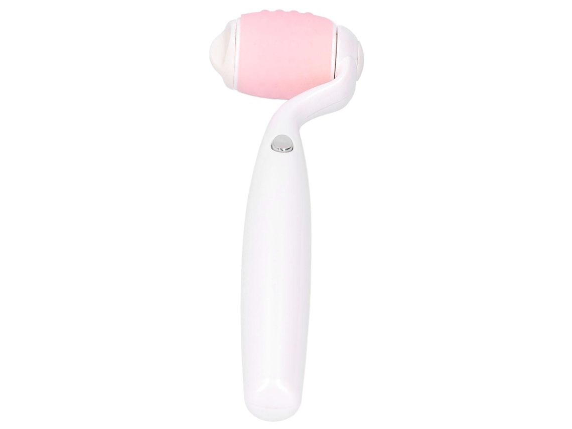 Massageador Facial de Rolo a Bateria para Olhos e Rosto, Ferramenta Beleza com GOKOCO (branco)
