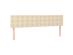 Headboard, Headboards Vidaxl Creme Tecido (160 Cm)