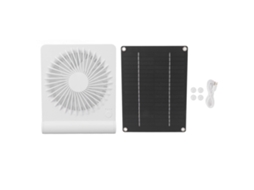 Ventilador De Mesa Solar Laxiscreed Recarregável, Portátil E Eficiente Com Alto Fluxo De Ar Para Uso Doméstico