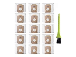 Lurelia 15 Sacos Para Aspirador Compatível Com Ecovacs Deebot T5 T8 T9 Material Resistente
