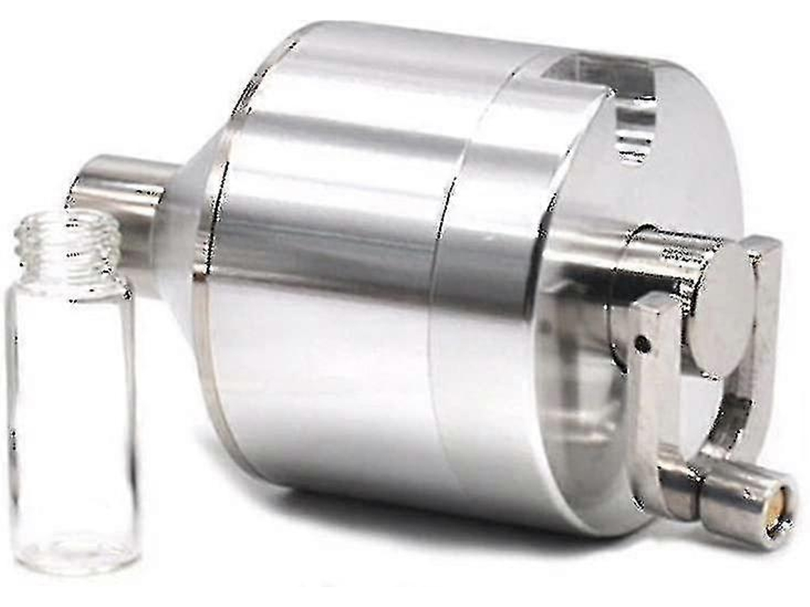 Moedor De Pó De Metal, Moedor De Especiarias Manual Com Garrafa De Vidro Brilvibera