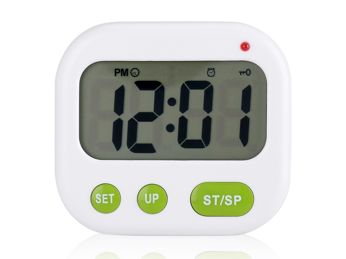 Relógio Despertador Digital Com Alarme E Timer