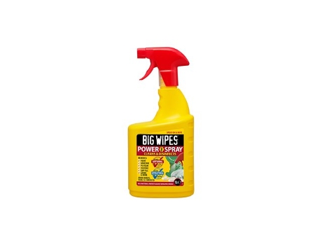 Power Spray Spray De Limpeza Multiuso Potente E De Ação Rápida Big Wipes (1l)