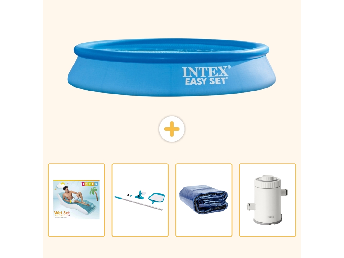Intex Piscina Easy Set Redonda - 305x61 Cm - 5-peças S96