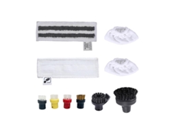 Acessórios de Aspirador Limpador Easyfix Sc2 Sc3 Sc4 Sc5 Conjunto de pano de microfibra e escova redonda para bico de chão