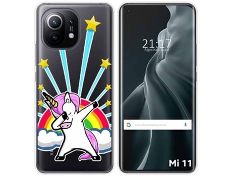 Capa Xiaomi Mi 11 5G TUMUNDOSMARTPHONE Desenhos Transparente Multicor