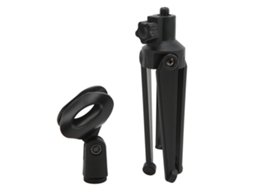 Soporte De Microfone De Mesa Tripé Mini Portátil Ajustável Com Suporte De Clip Para Microfone