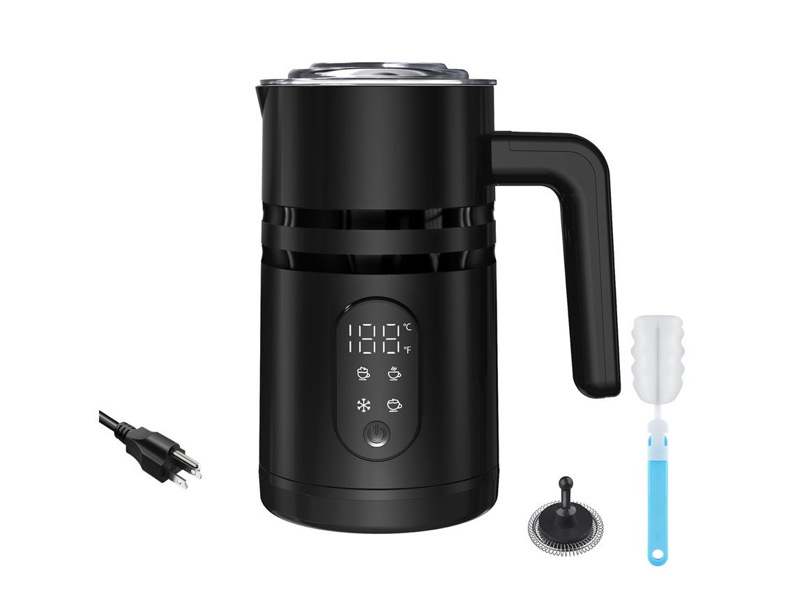 Laxiscreed Espumador Elétrico Multifuncional 4 Em 1 Para Leite Quente E Frio