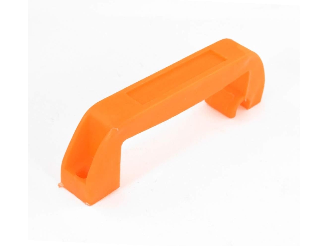 Novo Puxador Retangular De Plástico Lon0167 5, 1de Comprimento, Confiável, Para Gaveta Ou Porta, Nas Cores Laranja E
