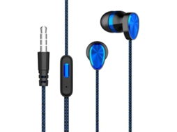Fones De Ouvido Esportivos Com Fio Qoxezy 3, 5mm Para Corrida E Academia Fones De Ouvido Com Cancelamento Ruído Encaixe