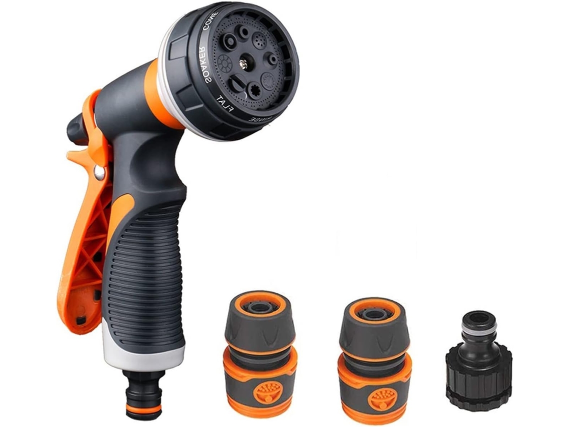 Kit De Mangueira Irrigação Flexível Expansível 30 Metros (100 Pés)