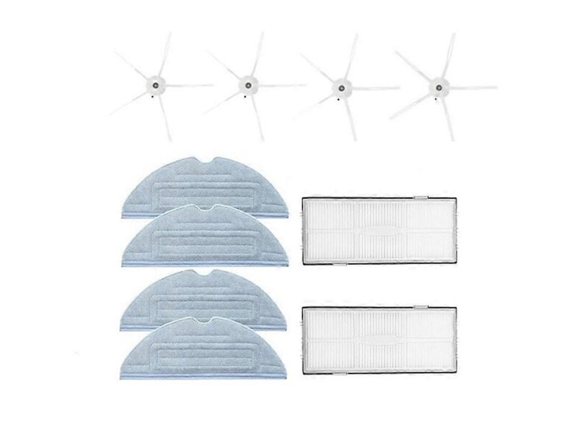 Lurelia Kit De Manutenção Para S7 T7s, Com Filtros Hepa, Escovas Laterais, Panos De Mop