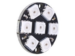 Laxiscreed Placa De Desenvolvimento Para Drivers Led Rgb Ws2812 Com Luzes Integradas