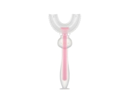 Copo de Sucção em Forma U Escova Dentes para Crianças Líquido Silicone Limpadores GOKOCO