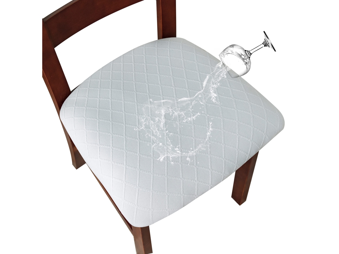 Elysve Capa Cadeira Branco