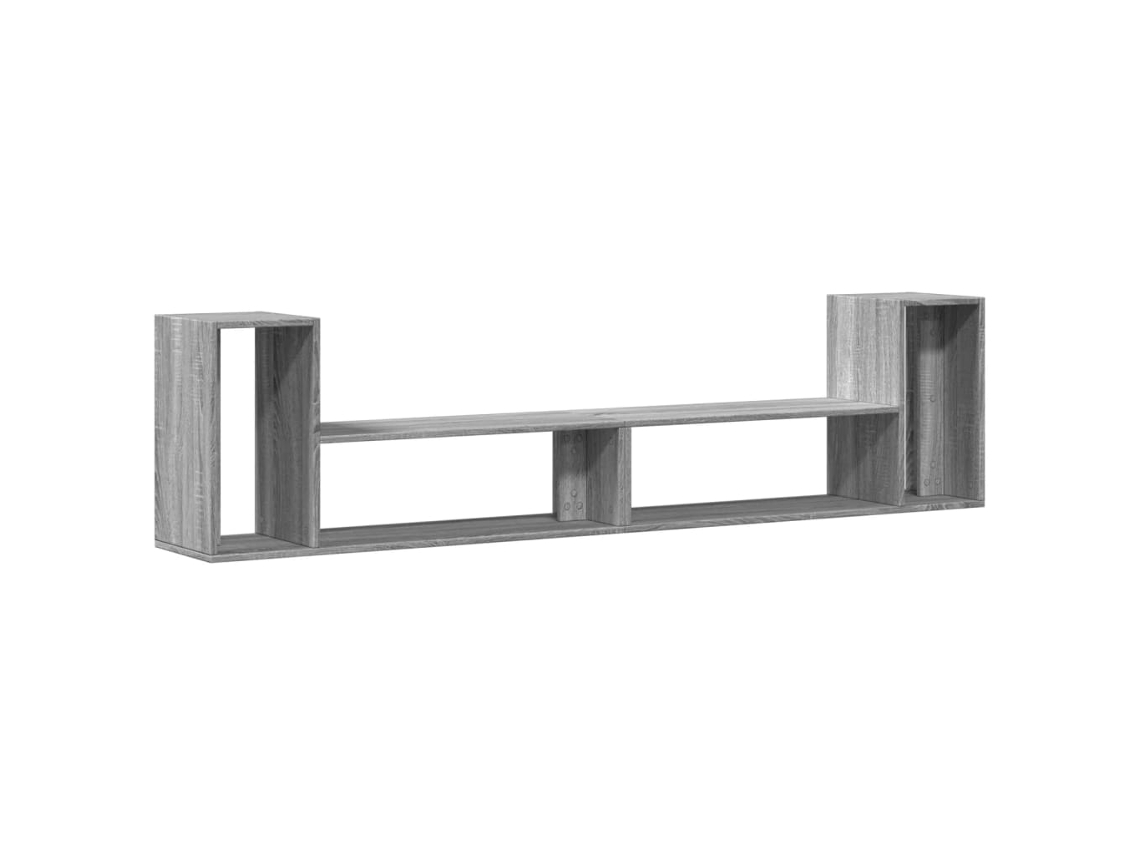 Tv Cabinet Set, Tv Cabinet Sets Vidaxl Cinzeto Madeira Processada (n/a)