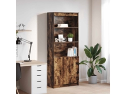 Mueble Alto 70x35x180 cm Derivados de Madera de Roble Ahumado