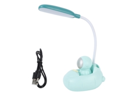 Lâmpada de Mesa Led Gooseneck Flexível 360° Astronauta | S/MARCA