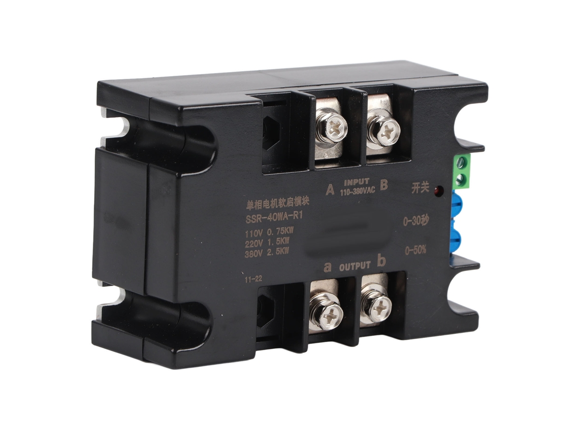 Controlador De Arranque Suave Laxiscreed Compatível Com Motores Monofásicos/twophase E Bases De Alumínio