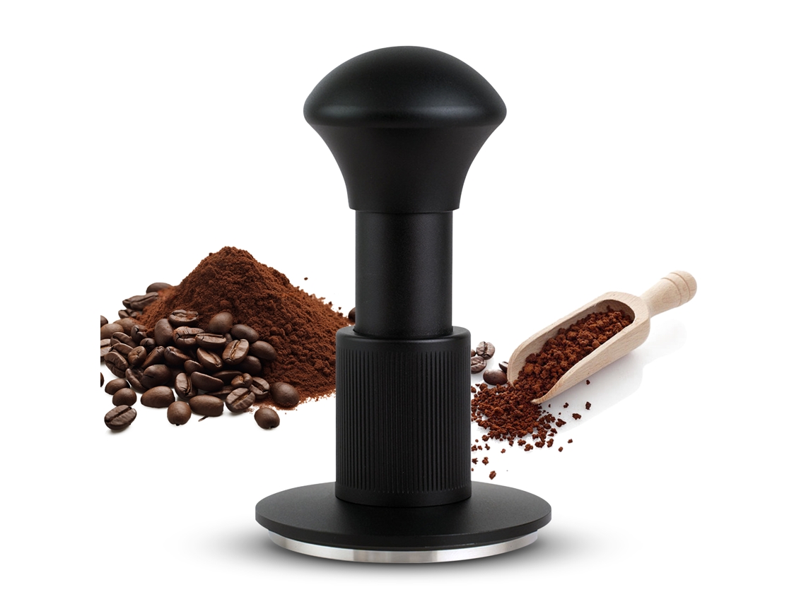 Tamper De Café Ajustável Nívelamento De Pó E Feedback Sonoro